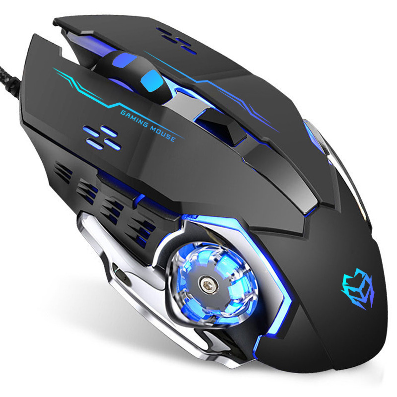 Wrangler G11 Game E-sports Mechanical Mouse Macro Definition Colorful Luminous Wired USB Mouse Factory Direct Supply