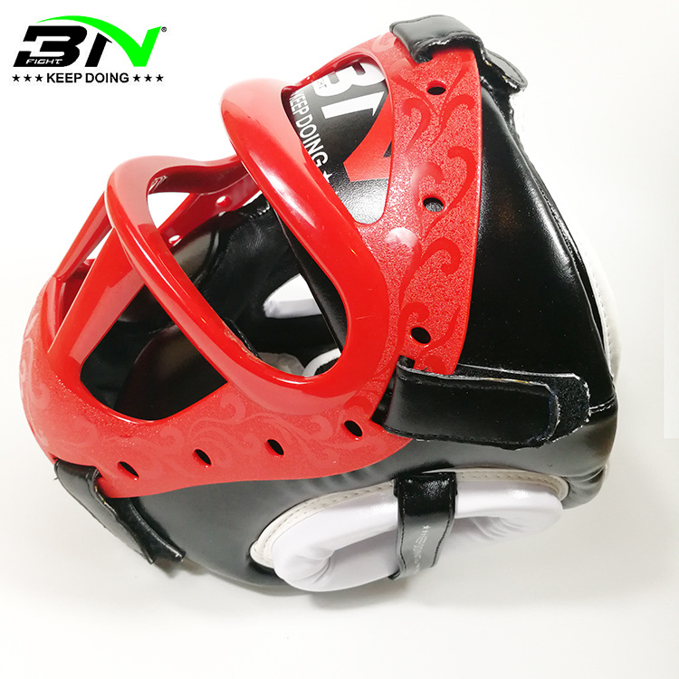 Bn Mask Helmet Boxing Sanda Headgear Full Protection Taekwondo Kidsren's Competition Fighting Helmet 3N Protective Gear