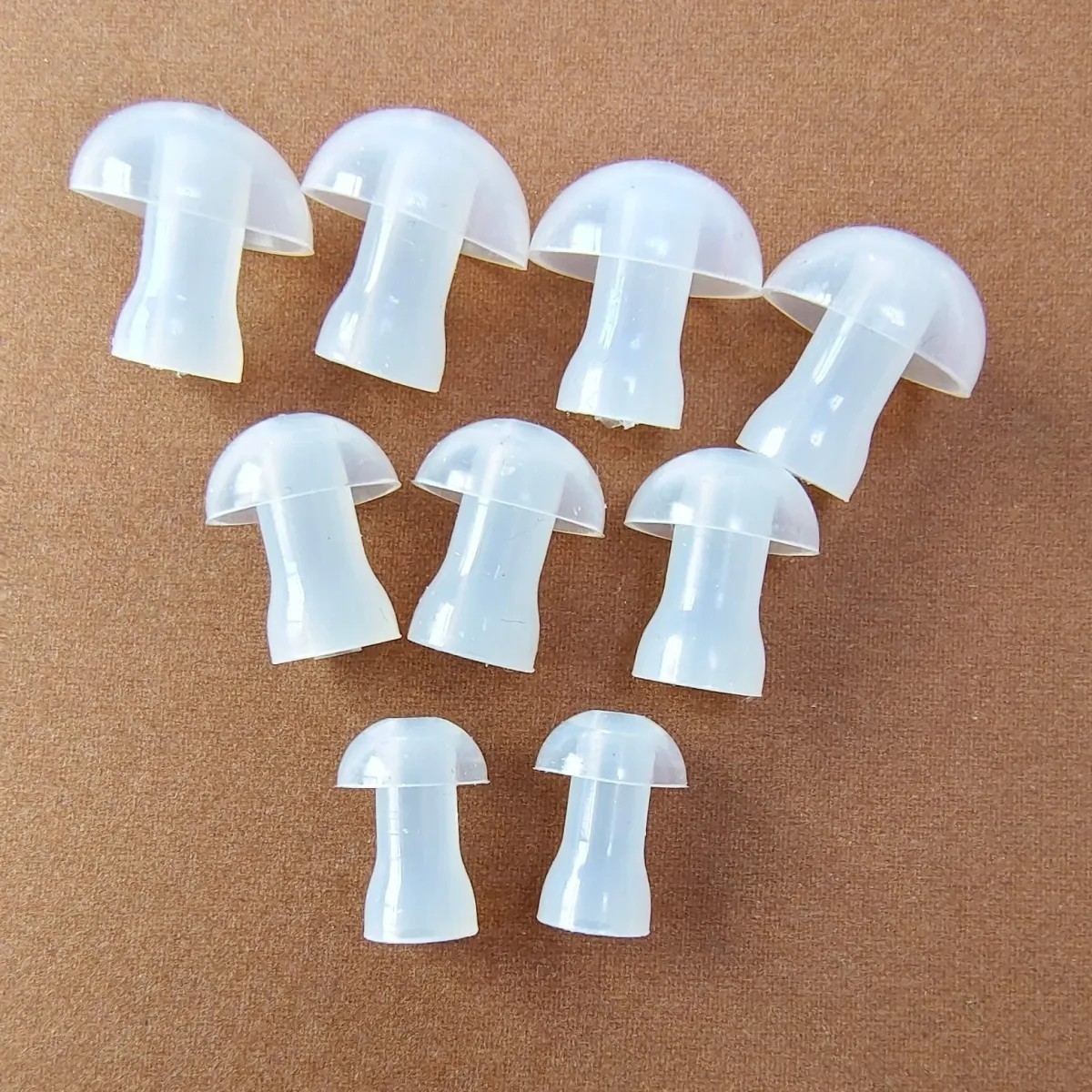 Silicone Earplugs, Mushroom Head, Silicone Soft Earplugs, Ear Plugs, Odorless Hearing Aid Accessories, Siemens Universal Genuine Guarantee