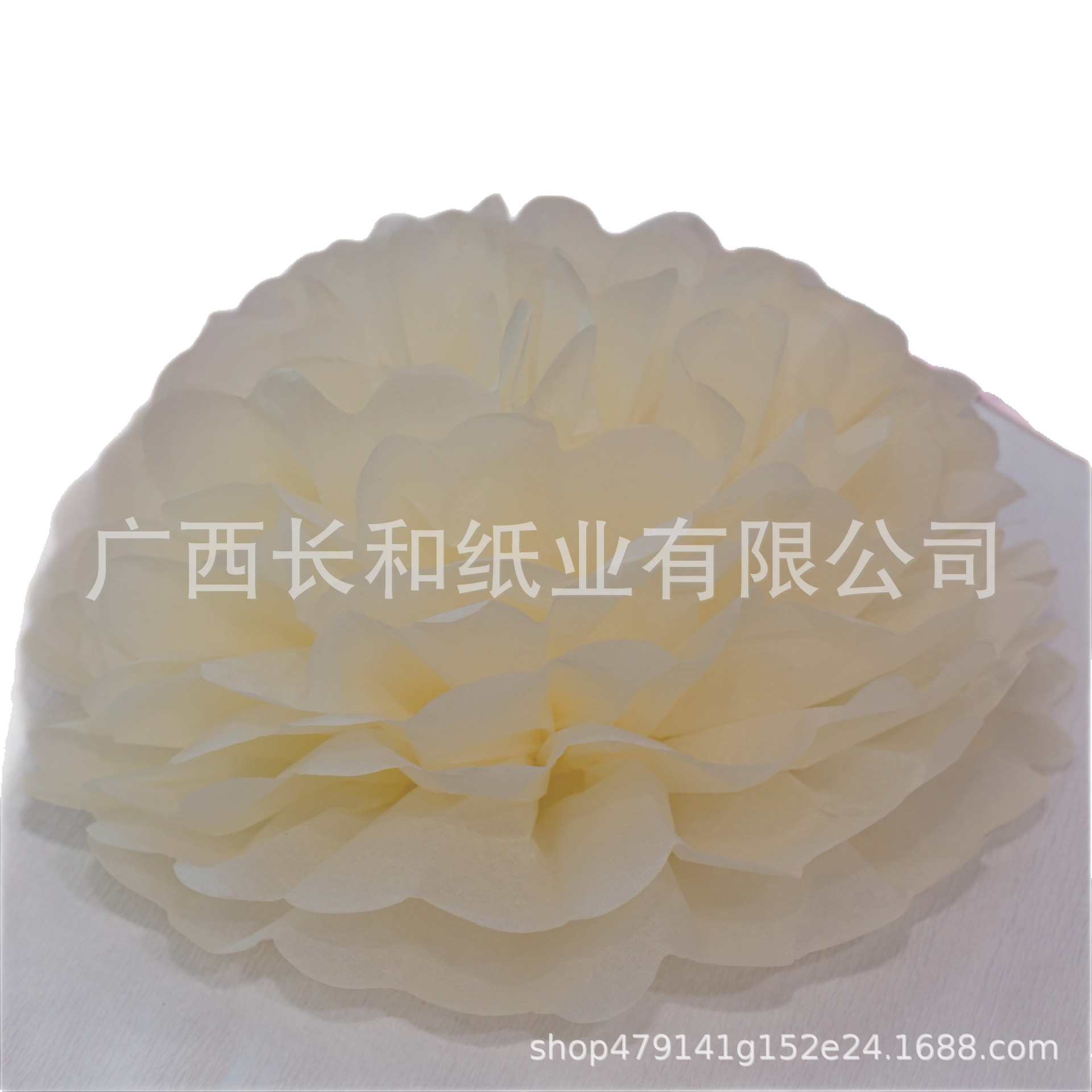 E-Commerce Direct Supply of Festive Paper Flowers, Christmas Paper Flower Balls, Birthday Party Paper Flower Ball Decorations