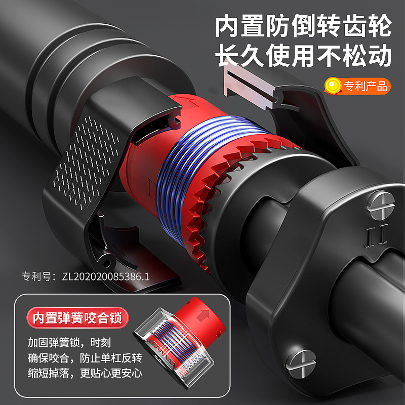 Horizontal bar household indoor fitness equipment pull-up device children's sports home punch-free horizontal bar on door