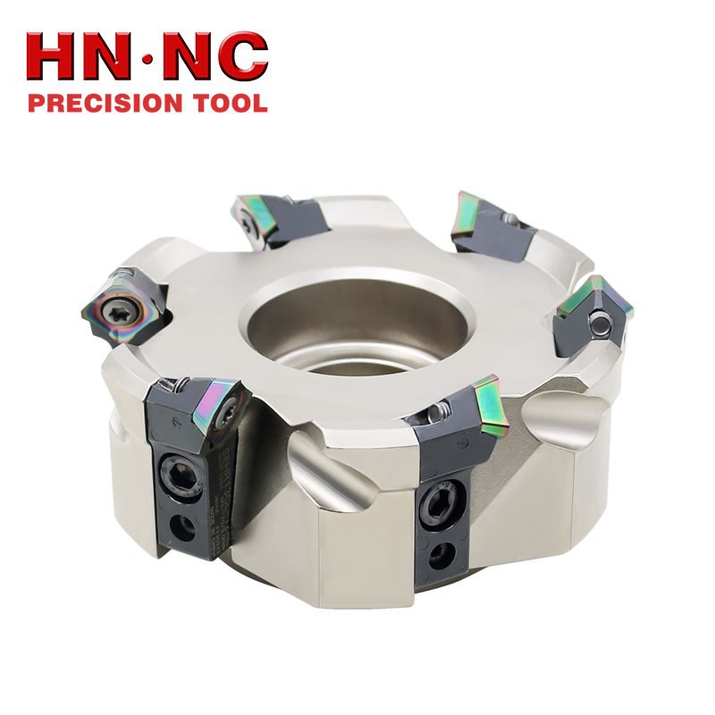 Haina Km12.160R.40.8 Plane 45 Degree Fine Finishing Mirror Milling Cutter Seht1204 Blade