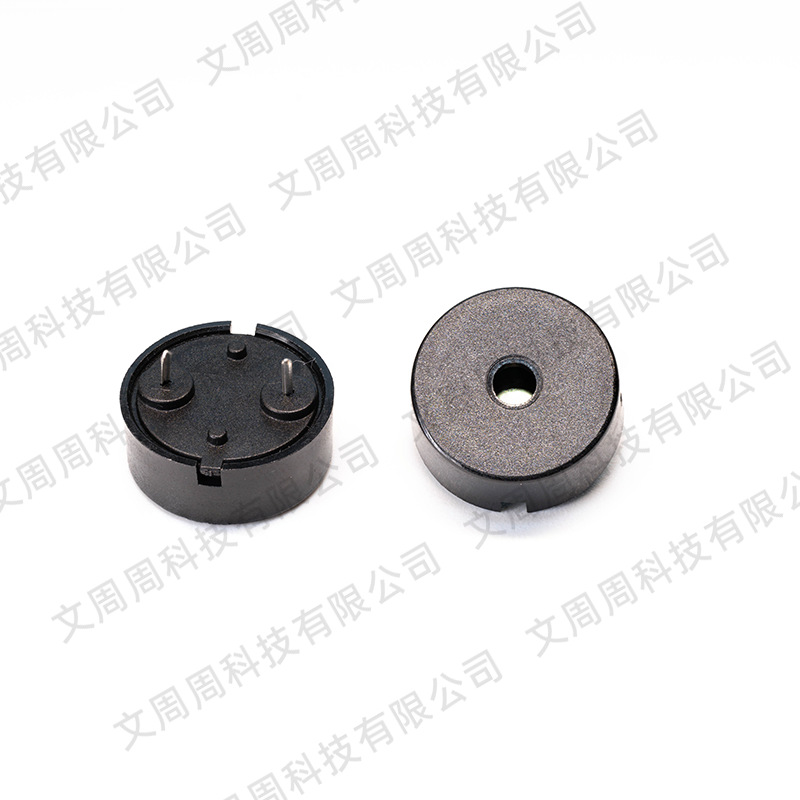 Piezoelectric Buzzer Environmentally Friendly 1707 10.0 Pin Pitch Electroacoustic Components 17mm Buzzer