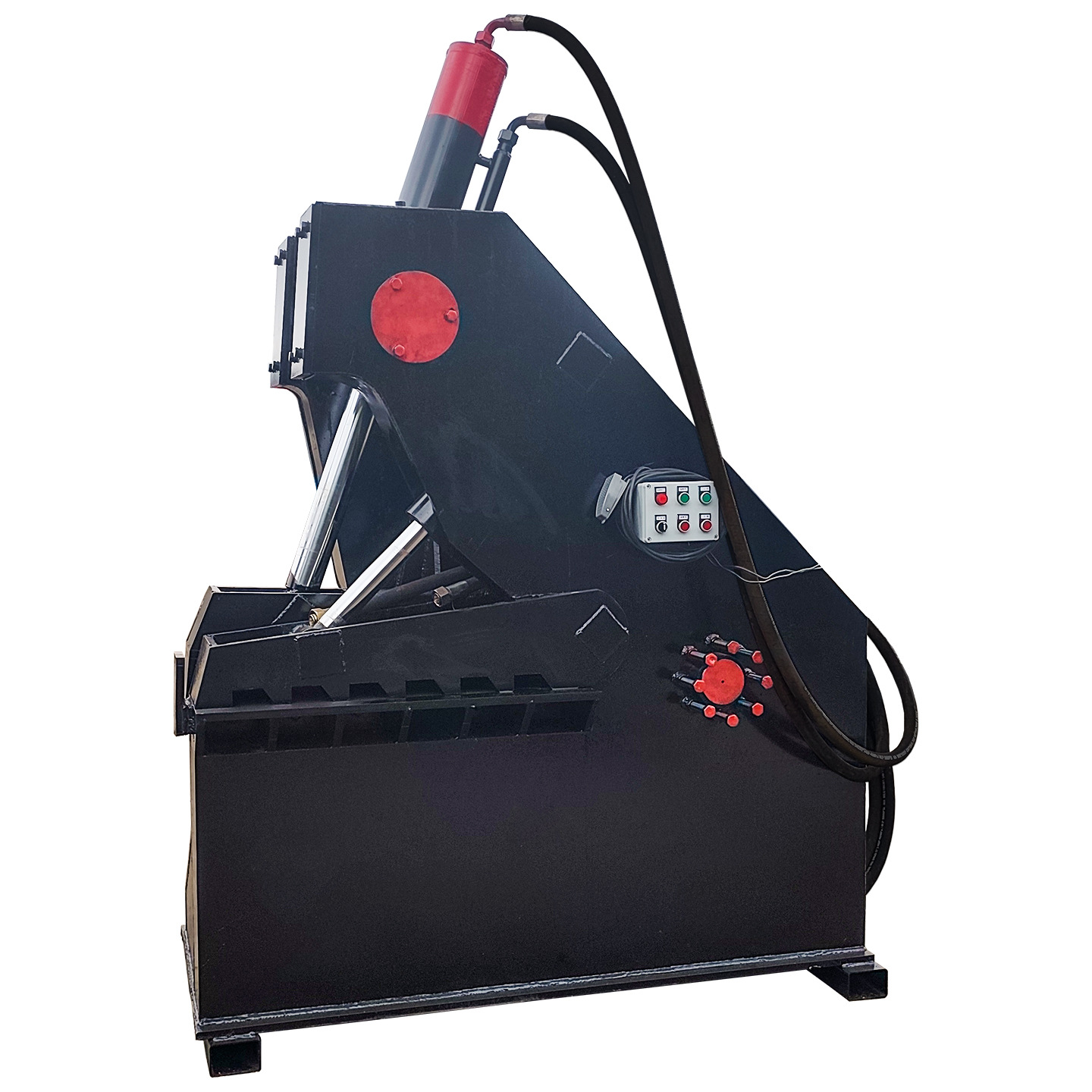 Scrap Iron Steel Plate Hydraulic Shearing Machine Metal Aluminum Ingot Shearing Machine Scrap Copper Scrap Aluminum Shearing Machi