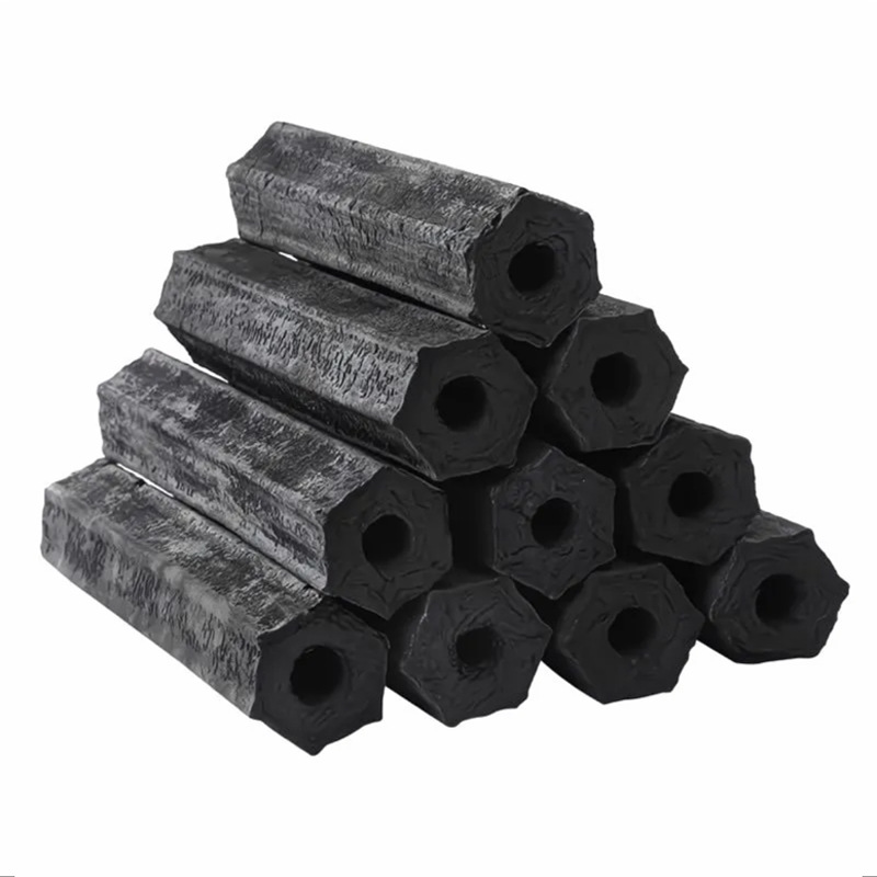 Smokeless Charcoal for Home Use, Fruitwood Charcoal Grill, Quick-Burning Bamboo Charcoal for Tea Brewing, Indoor Heating Mechanism