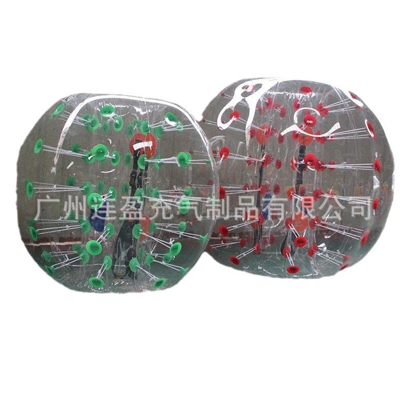 Outdoor Adult Inflatable Bumper Ball, Kidsren's Human Body Collision Ball, Thickeneded Transparent Bumper Ball, Anti-Freeze Snow Wave Ball