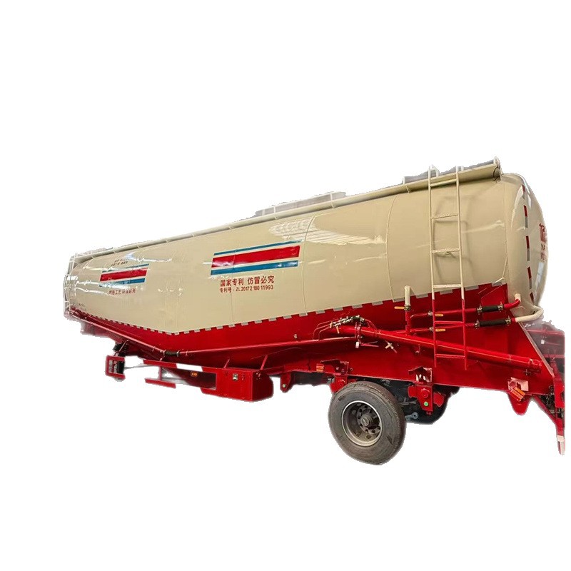 Cross-Border 38 75 Cubic Cement Tank Dry Mixed Mortar Transport Truck Coal Ash Powder Calcium Hydroxide Transport Tank Truck
