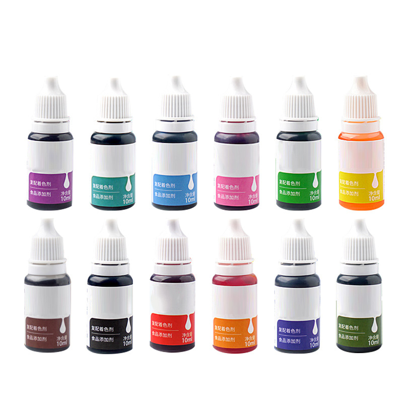 Customized Pigments for Baking Edible Cakes Food Grade Kidsren's Experimental Pigments Cream Coloring 48 Colors Optional Oem