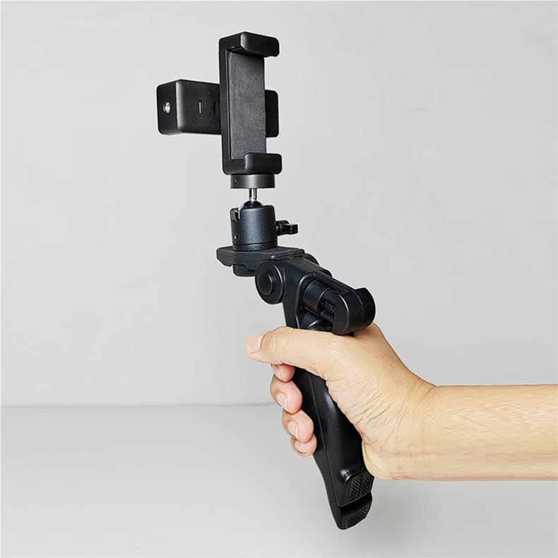 Manufacturers in stock new teleprompter bracket mobile phone multi-function desktop teleprompter bracket double-sided mobile phone bracket