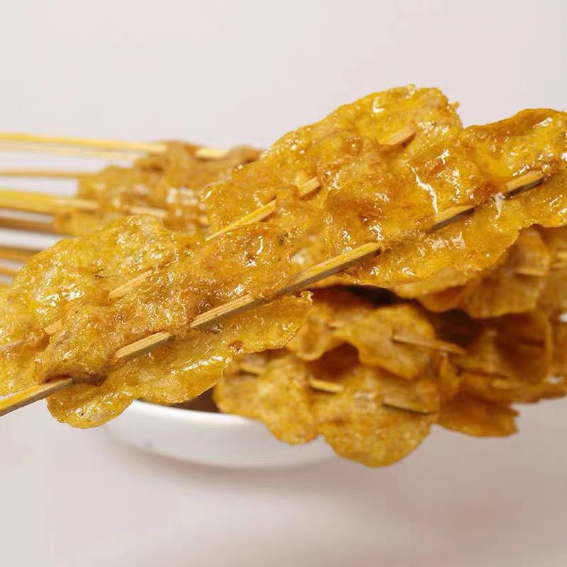 Ruyi brand instant satay fish skewers 90g childhood memories Ruyi brand Honey satay fish 1 bag 90g snacks