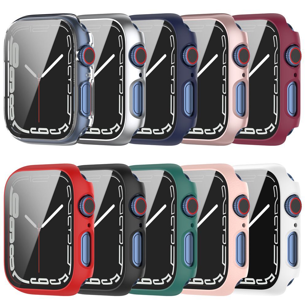 Suitable for Apple Watch Protective Case Iwatch11 Protective Case Apple Watch10 Tempered Film Integrated Watch Case