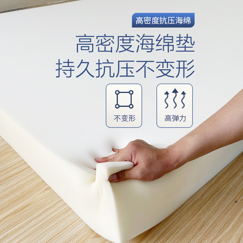 Thickened High Density Sponge Mattress Hard and Soft Mattress Soft Mat Class A Household Student Dormitory Rental Tatami Mat
