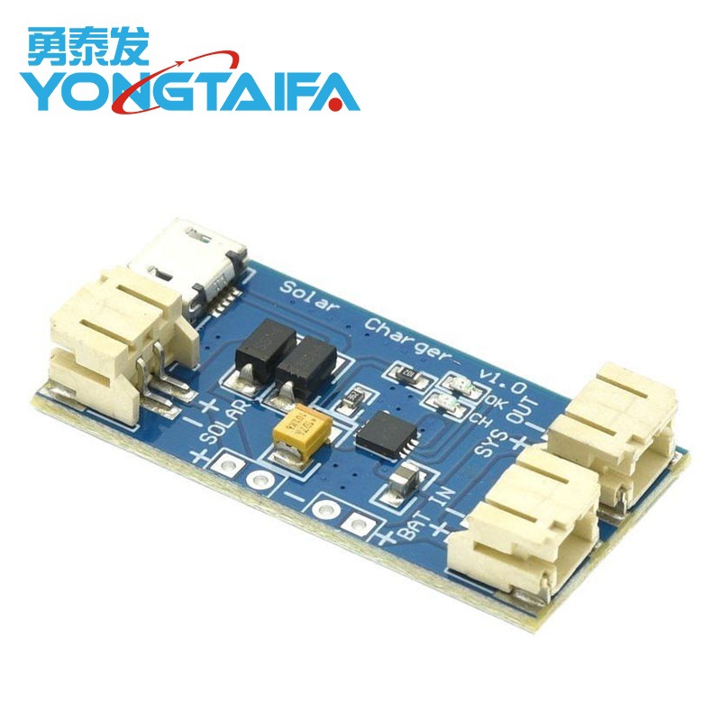 Мини солнечная литиевая батарея 500Ma, зарядная плата, солнечное зарядное устройство, мини модуль зарядки