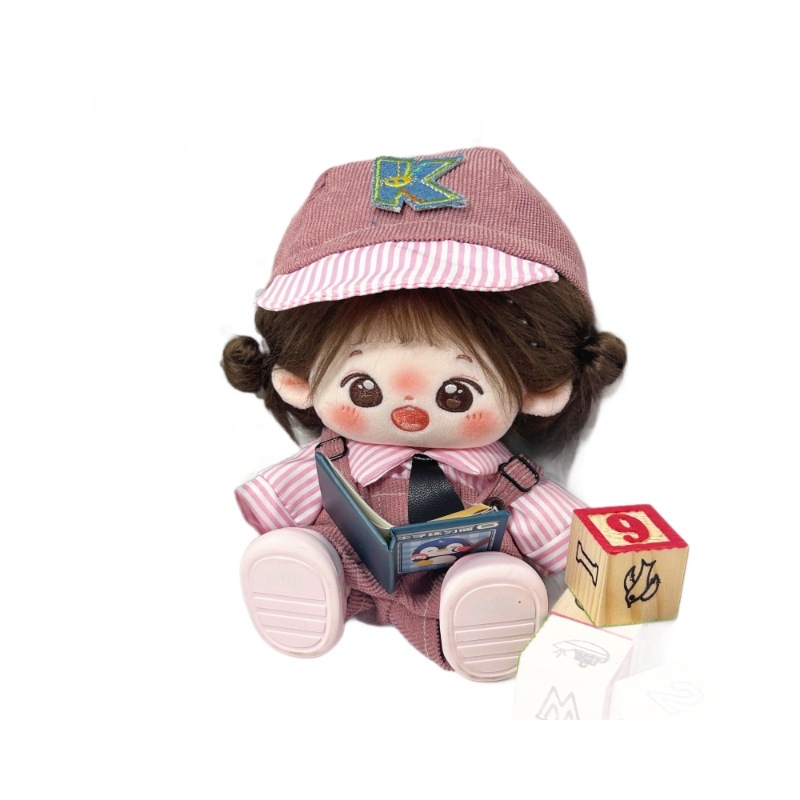 20cm Baby Clothes Cotton Doll Dress-Up Clothes Cute Super Cute New Plush Doll Doll Set Original Ready Stock