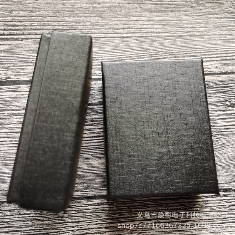 Manufacturer's Ready-Made Gift Pocket Watch Packaging Box Gift Box Wholesale Black Pocket Watch Carton Cross-Border Large Pocket Watch Box