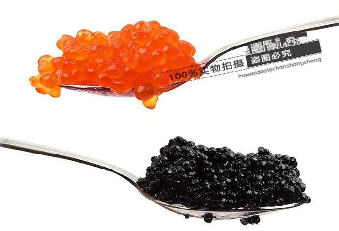 Russian canned imported Tsar fish seed sauce Omaha caviar Sturgeon cooking sauce canned 105g