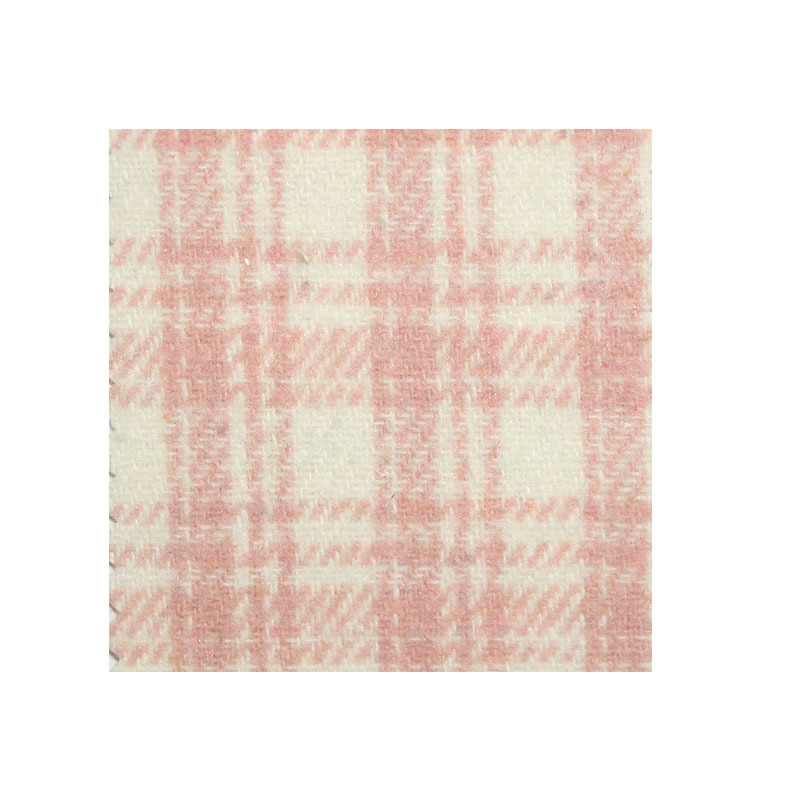 Factory light color woolen plaid velvet fabric coat shirt home luggage shoes hat fabric classic spot