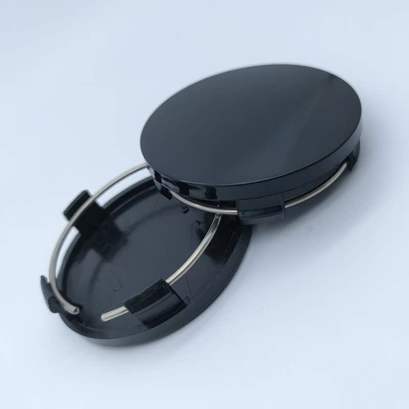 Car Modified Wheel Hub Universal Wheel Cover Cross-Mirror Export Center Cover Glossy Arc 60mm Tire Cover Electroplating R60