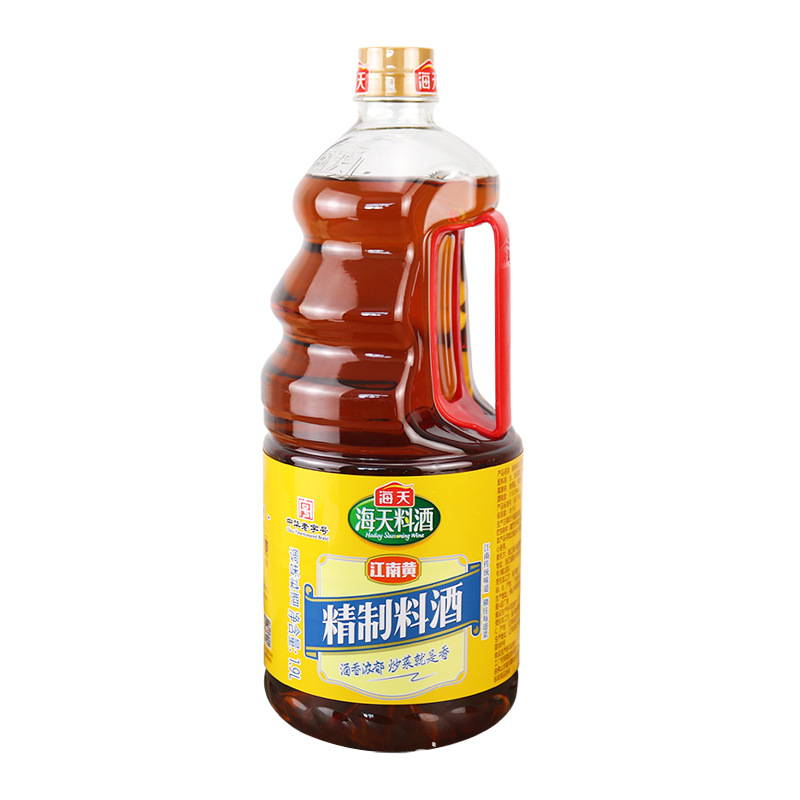 Haitian Refined Cooking Wine 1.9L Fishy Marinated Fish Kitchen Cooking Seasoning Jiangnanhuang Brewing Wine Household Large Bottle