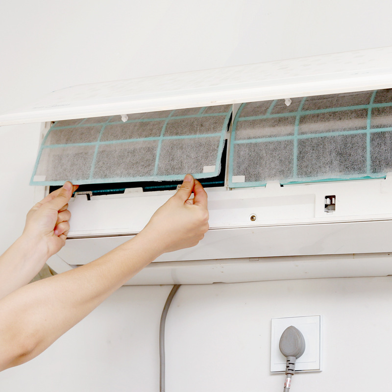 Cuttable Household Hanging Air Conditioning Dust Filter Air Outlet Air Filter Cotton Dust Filter Paper