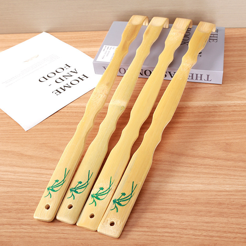 Бamboo скребок для спины, без заусенцев и полировки, массаж для пожилых людей, щекотка