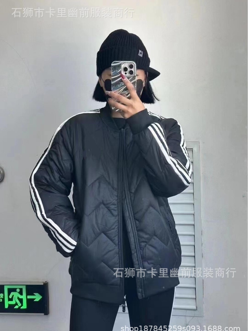 Foreign trade autumn and winter new cotton-padded clothes for men and women windproof sports cotton-padded jacket stand collar cold-proof warm jacket coat embroidered logo