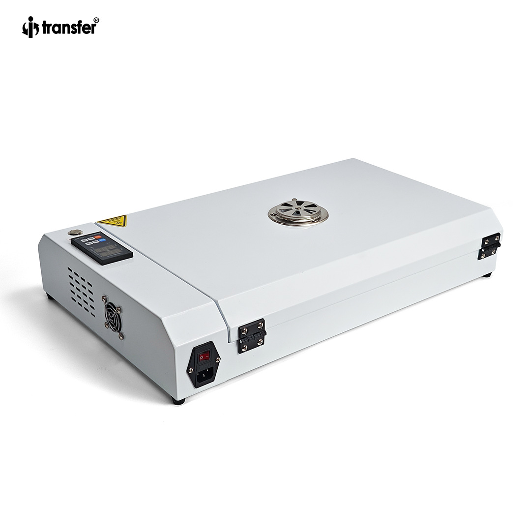 Fast heating oven A2/A3 white ink hot stamping oven shaking powder-free process heating device