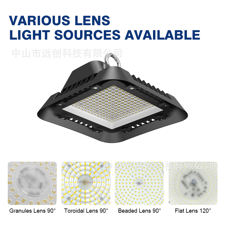 Популярный светильник НЛО, светодиодный промышленный и горный светильник, освещение стадиона, мастерской, потолочная люстра