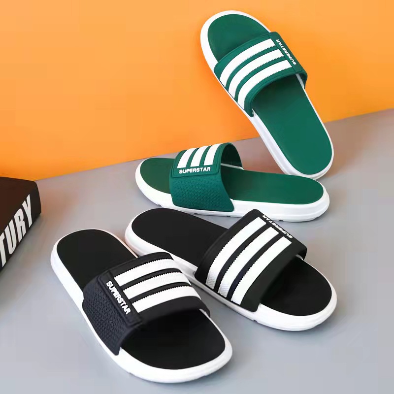 Домашние шлепанцы, уличные, износостойкие, для студентов, нескользящие, модные мужские сандалии, легкие шлепанцы для мужчин
