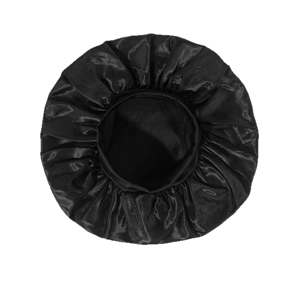 Amazon Cross-Border Foreign Trade Wide-Brimmed High-Elastic Headscarf Beauty Cap Shower Cap Hair Care Cap Women's Care Satin Nightcap