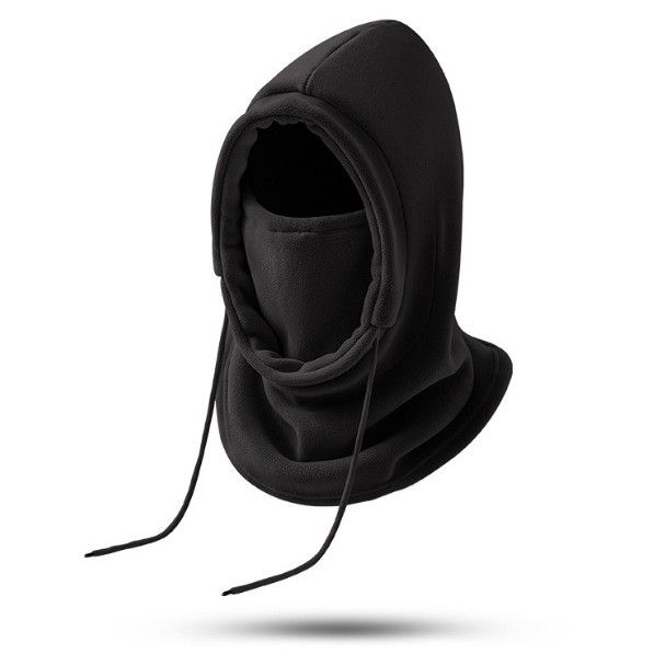 Outdoor Cycling Supplies Hat, Neck Warmer, Mask Three-In-One Combination Fleece Warm Windproof Ski Hat for Cold Protection