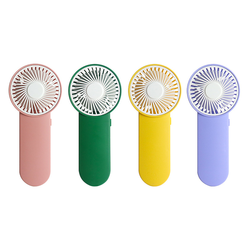New Battery Version Handheld Mini Fan Aa Battery Portable Small Fan Printed Logo Export Gift Gift