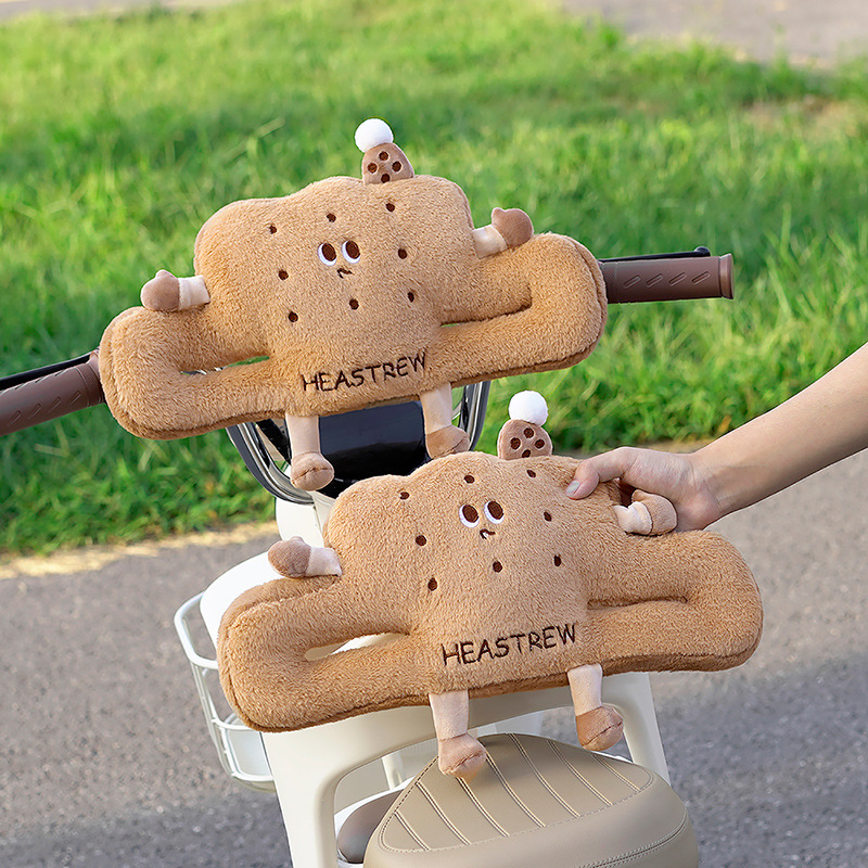 Electric Vehicle Anti-Collision Head Protection Pad Baby Front Child Seat Anti-Collision Pad Battery Vehicle Thickeneded Protective Pad Universal