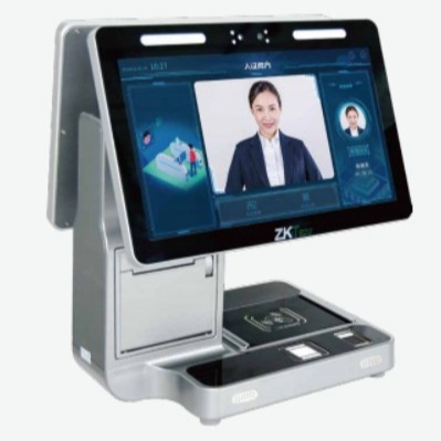 Entropy 200Pro Id Verification and Visitor Management All-In-One Machine, Second and Third Generation, Id Card Collection, Registration, and Facial Recognition