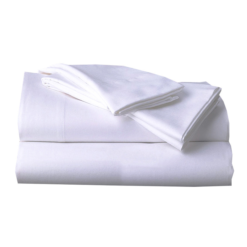 Hotel four-piece wholesale bed sheet quilt cover cotton satin homestay hotel bedding five-star hotel linen