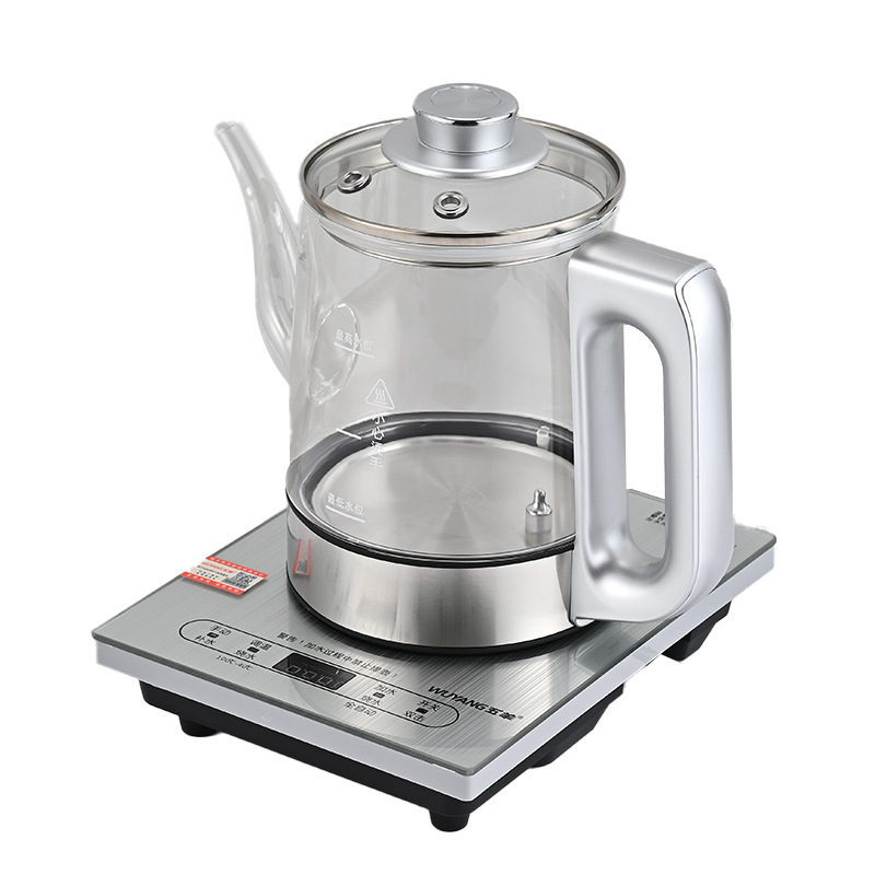 1.5L Wholesale Wuyang Smart Handle Electric Water Kettle Multi-Function Automatic Power-Off Household Glass Water Kettle