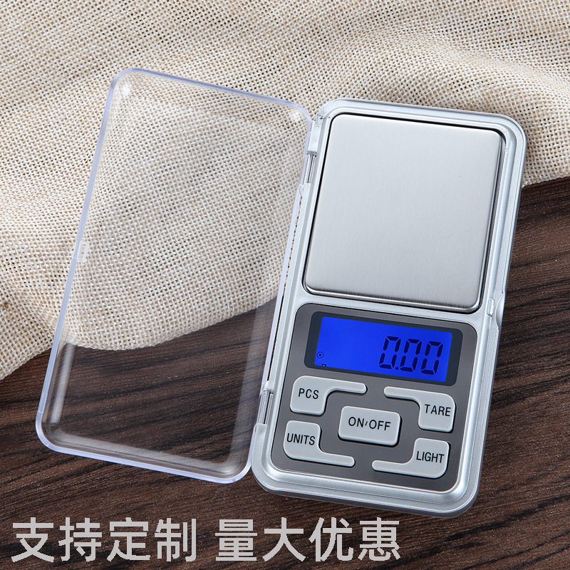 Оптовые электронные весы для мобильных телефонов, карманные весы из нержавеющей стали, домашние ювелирные весы