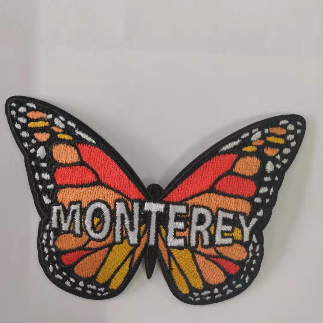 Cross-Border Exclusive Embroidered Cloth Stickers, Customized Popular Cartoon Character Doll Embroidered Jewelry Bags, Support Customization