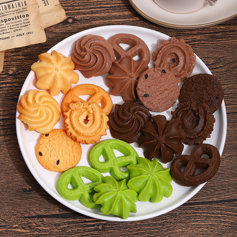 Модель для фотосъемки в студии Симуляция Печенье Мини Клюквенный Венок ПВХ Оптовая продажа