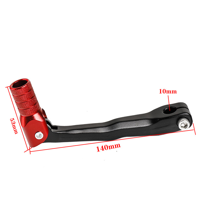 Off-Road Motorcycle Gear Lever Accessories 250 Huayang Bosoer Hengjian Two-Stroke Kewei Folding Cnc Gear Lever