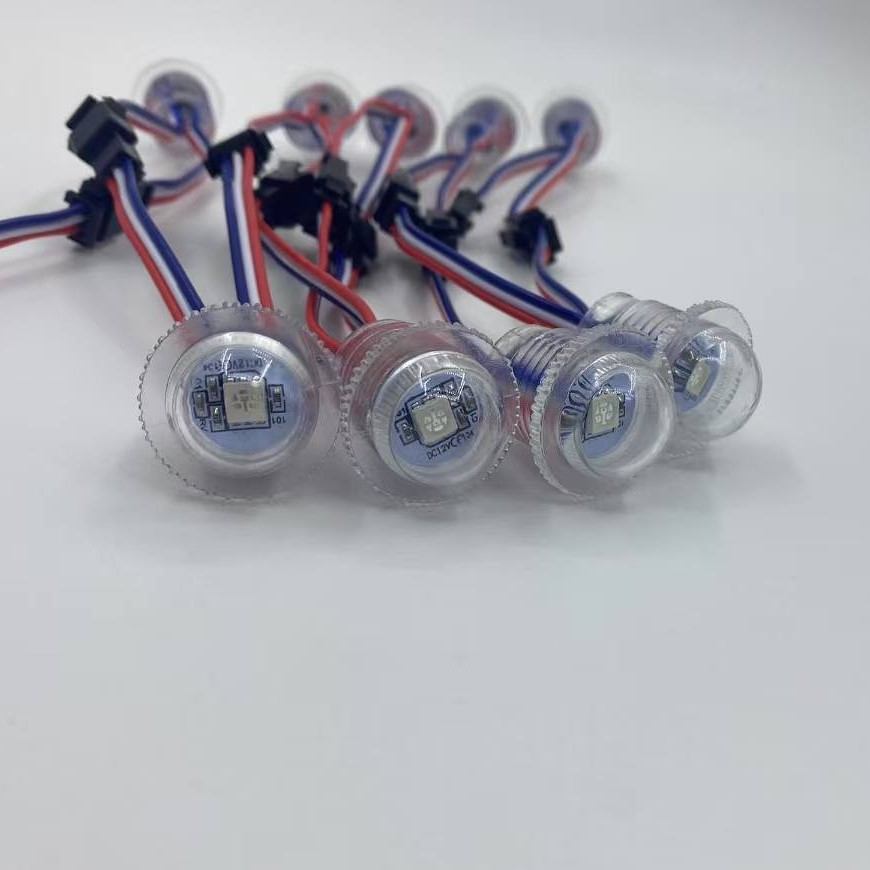 20mm Kidsren's Playground Ferris Wheel Full-Color Light String Phantom Transparent 16703Ic Mushroom Light High Highlight Light Source