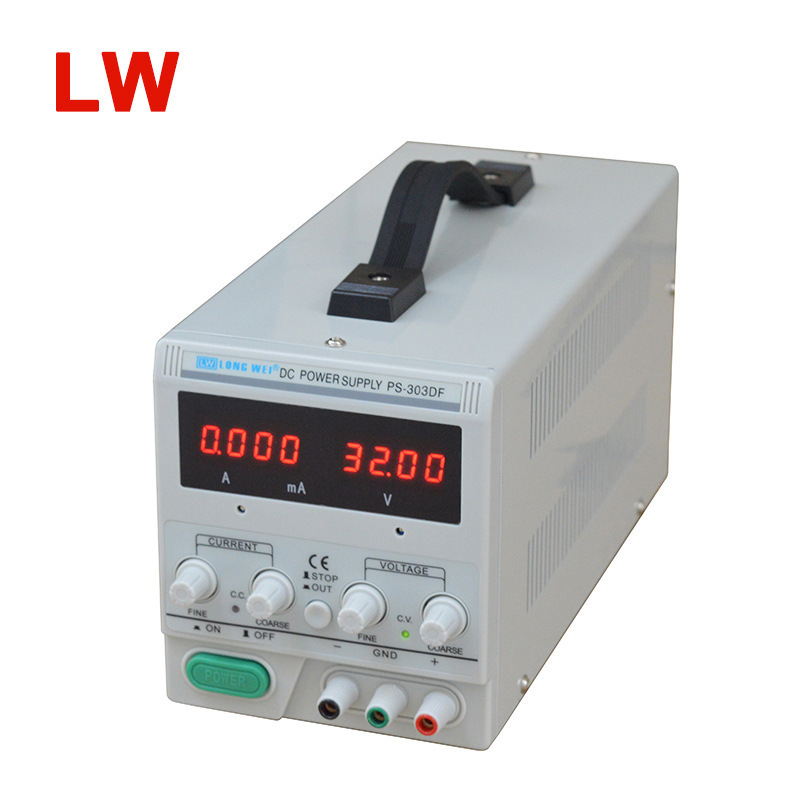 Новый линейный регулируемый источник питания Longwei Ps303Df с высокой точностью для гальваники