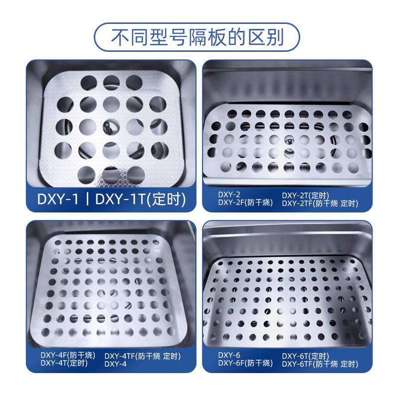 Constant Temperature Water Bath Pot Laboratory Electric Heating Constant Temperature Water Tank 24-6 Hole Stainless Steel Timing Anti-dry-burning Water Bath Tank