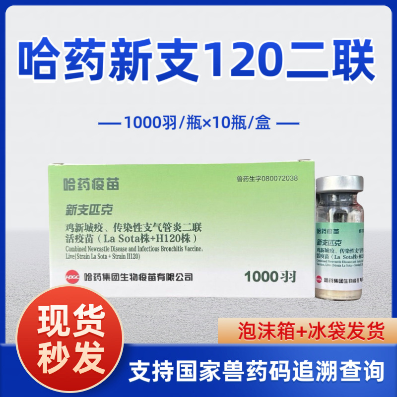 Вакцина для кур против болезни Ньюкасла и куриной чумы Harbin Pharmaceutical New Branch H120