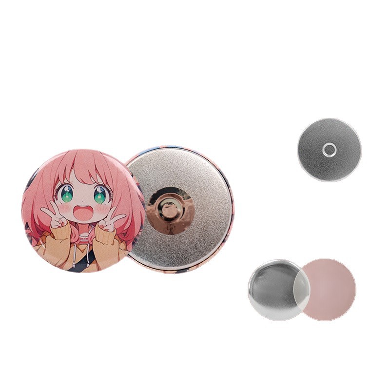 Round Tinplate Refrigerator Magnet Base Plate Material Strong Magnetic Refrigerator Magnet Different Specifications DIY Production Blank Consumables