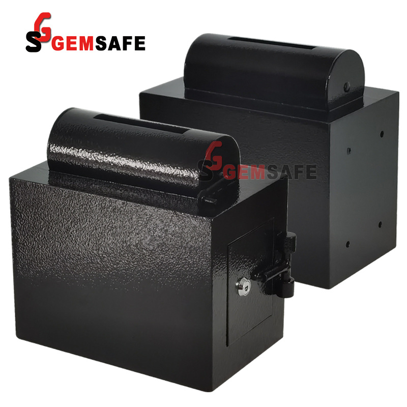 2025Gemsafe Factory Drum Small Steel Cash Caja Fuerte Rotor with Key Lock