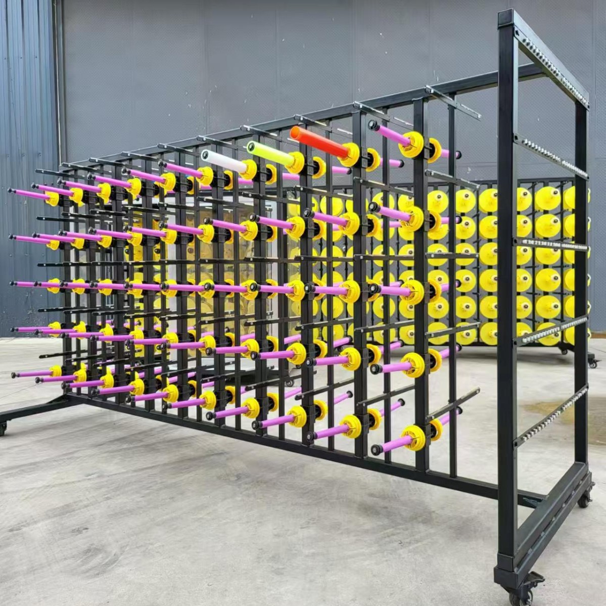 Zhangli Gauze Rack Cotton Gauze Roll Twisted Yarn Thread Rack Pp Silk Roll Woven Bag Making Gauze Rack Tube Rack