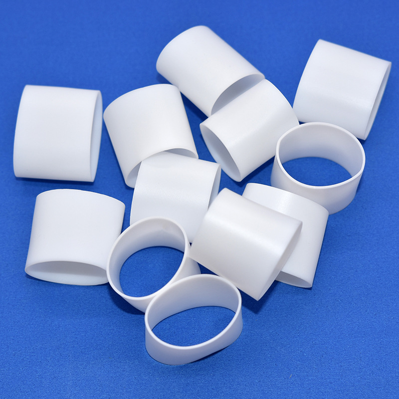 Milky White 15/20mm Wide Silicone Ring Elastic Wire Harness Ring Temperature-Resistant Environmentally Friendly Silicone Cable Tie Continuous Protective Sleeve