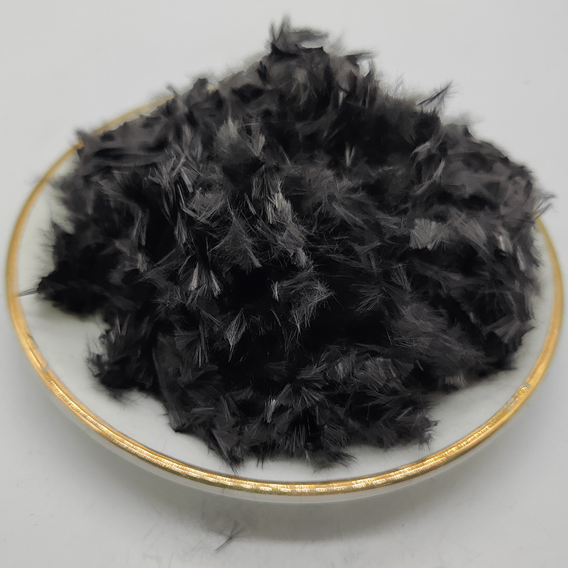 3-6mm Glue-Free Carbon Fiber Chopped High-Strength, High-Modulus, Easy-Dispersible, High-Conductivity and Thermal Conductivity Carbon Fiber Felt for Electric Heating