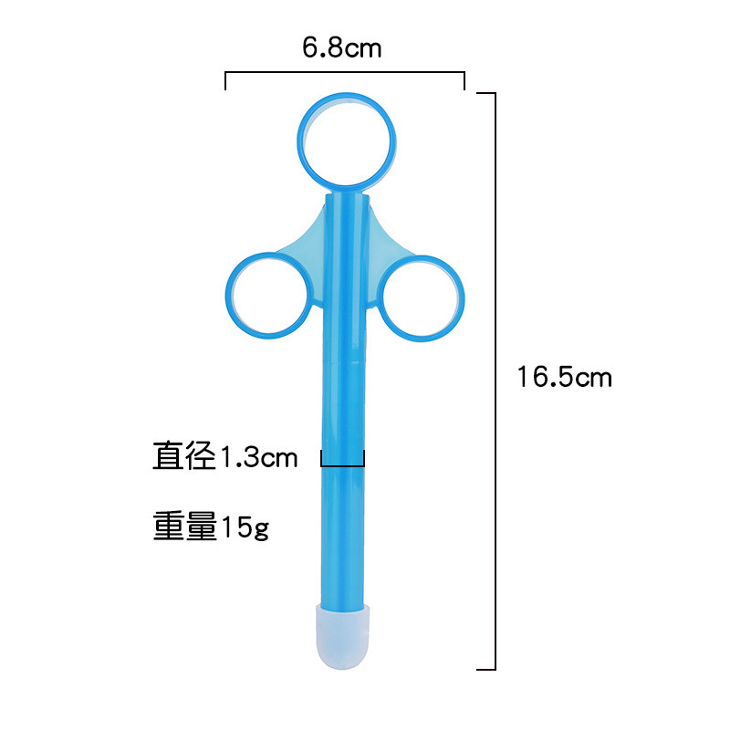 Oil dispenser lubricating oil back court prostate private parts flusher portable back court water injection adult sex toys cross border